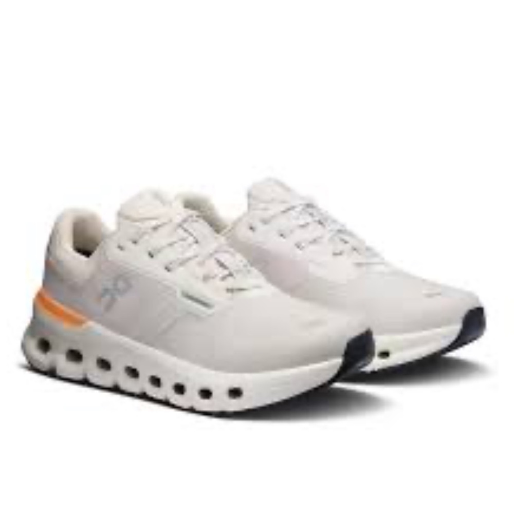 On Running Women's Cloudrunner 2 Sneakers - Wolf and Tangerine